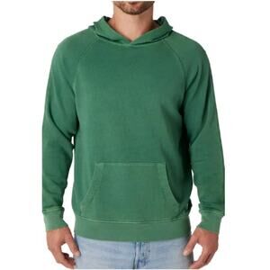 Fair Harbor Men's Coastal Green Saltaire Hoodie Size L